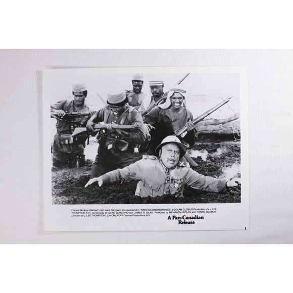 1985 King Solomons Mines Movie press kit + 6 photo sheets, Richard Chamberlain, - Picture 6 of 9